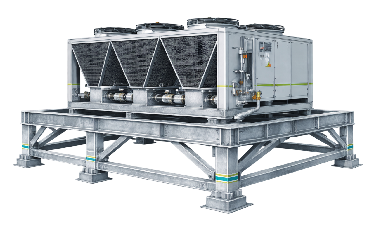 Industrial HVAC Structural Support